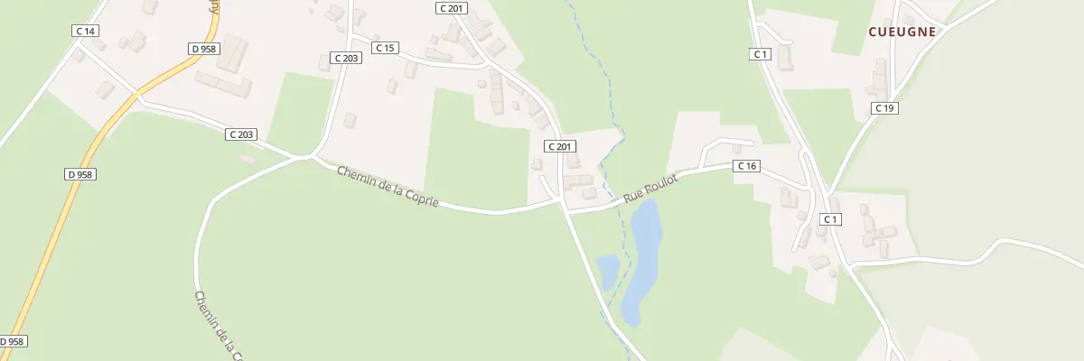 Plan du 45A Le Bourg à Bazoches