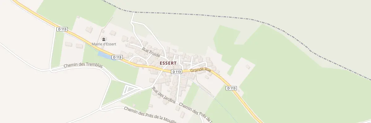Plan du 5001 Rle des Tilleuls - Essert à Lucy-sur-Cure