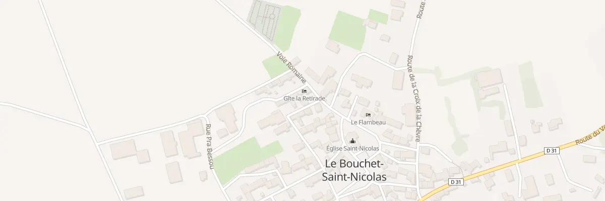 Plan du 5015 Le Bourg au Bouchet-Saint-Nicolas