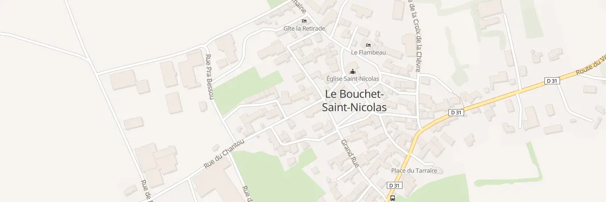 Plan du 5005 Le Bourg au Bouchet-Saint-Nicolas