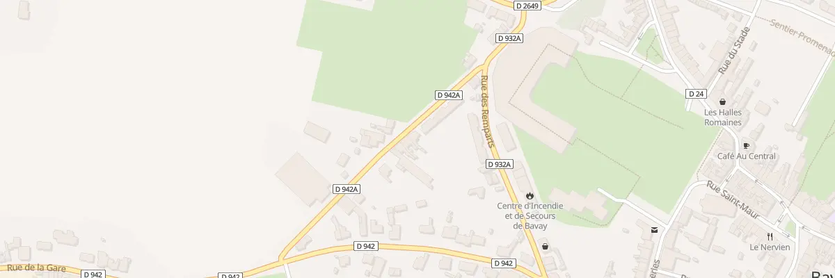 Plan du 17 Rue des Clouteries à Bavay