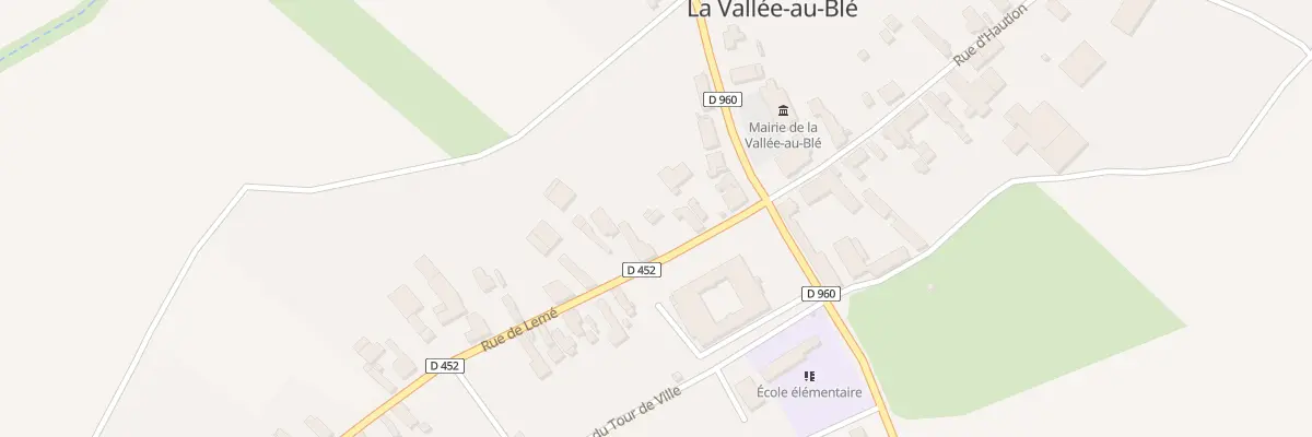 Plan du 6 Rue de Lemé à La Vallée-au-Blé