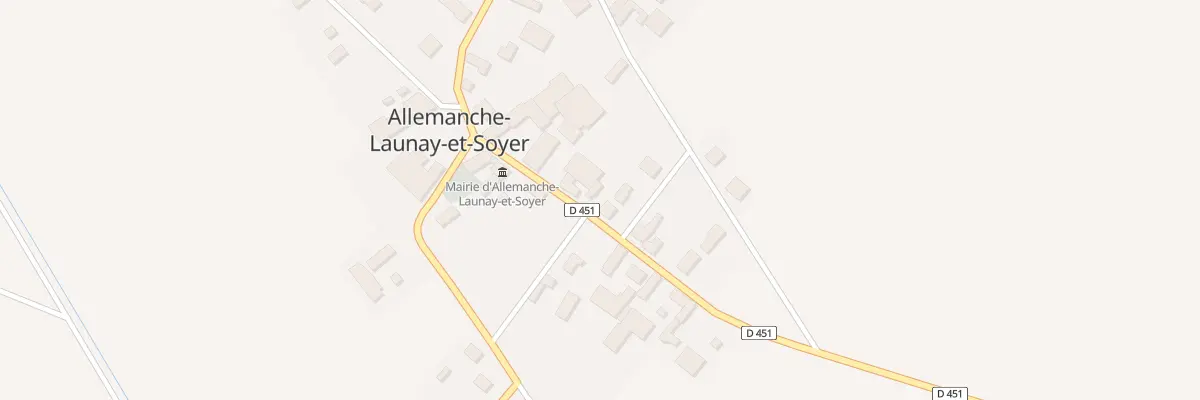 Plan du 6 Rue de la Fosse Argentier à Allemanche-Launay-et-Soyer