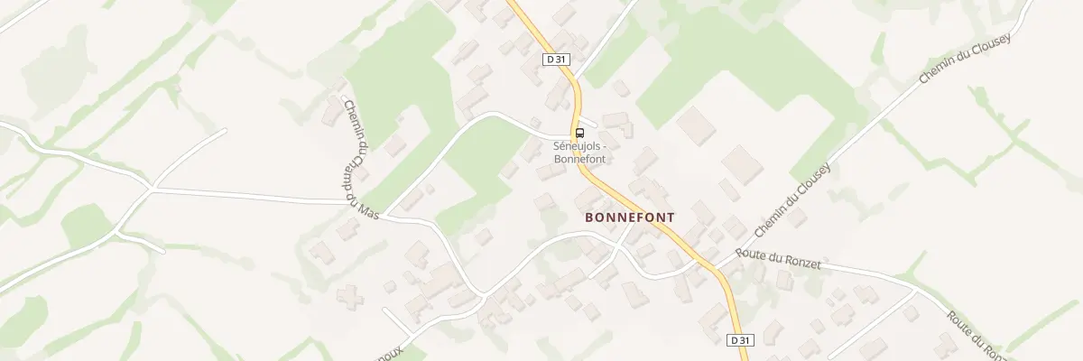 Plan du 20 Rte de la Tour à Séneujols