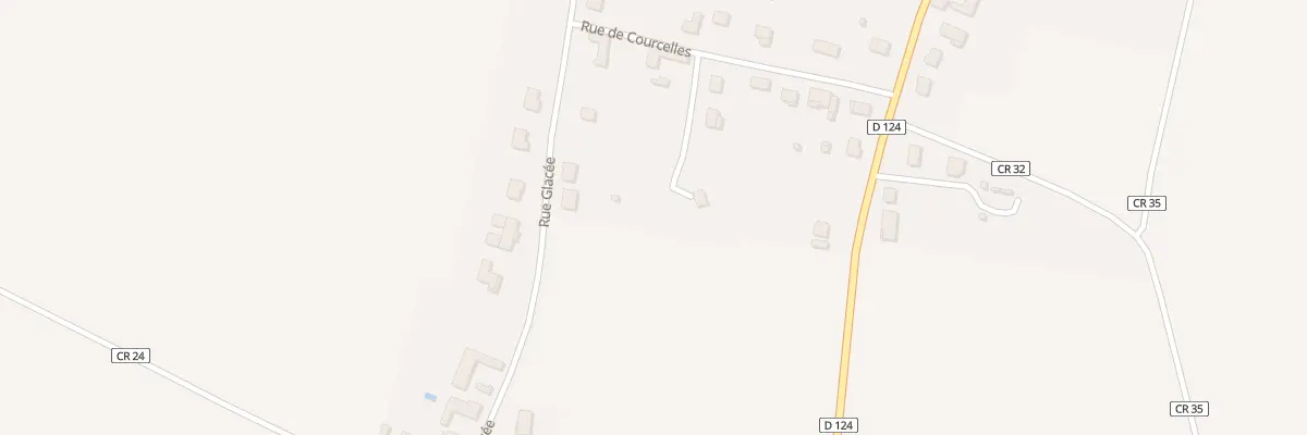 Plan du 13B Rue Glacée à Jaulges