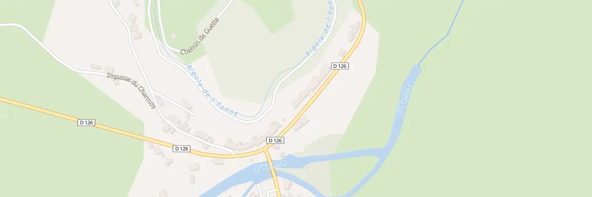 Plan du 18 Rte de l’Aqueduc à Montreuillon