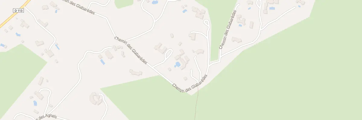 Plan du 5425F Les Glabaredes à Cazevieille