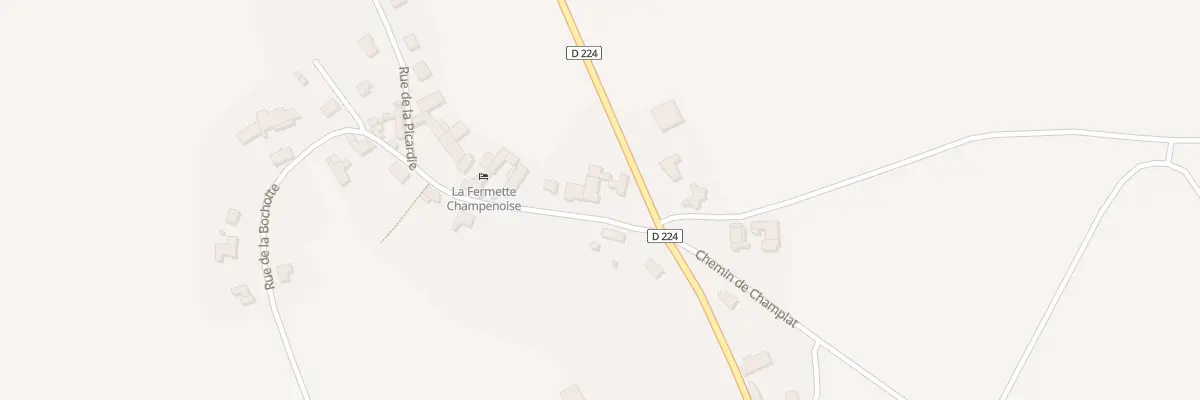 Plan du 2 Rue de la Picardie à Jonquery