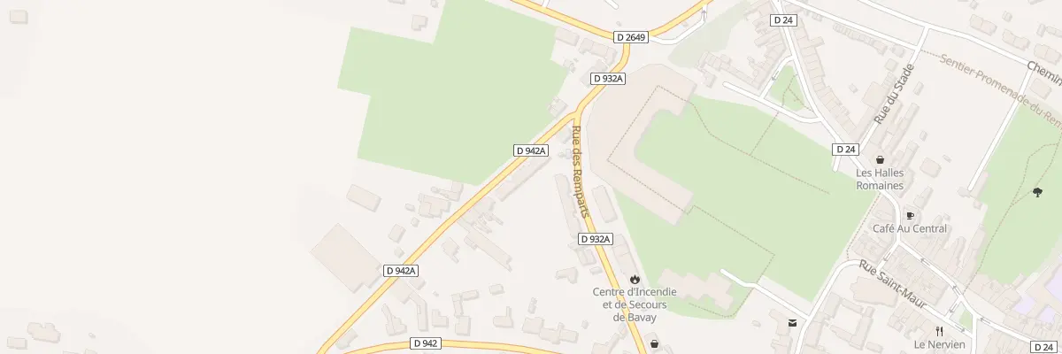 Plan du 9 Rue des Clouteries à Bavay