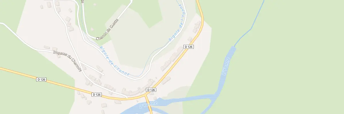 Plan du 24 Le Bourg à Montreuillon