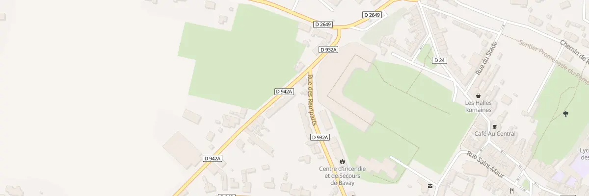 Plan du 5 Rue des Clouteries à Bavay