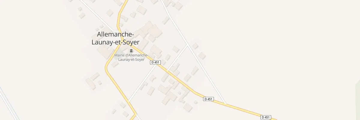 Plan du 4 Rue de la Fosse Argentier à Allemanche-Launay-et-Soyer