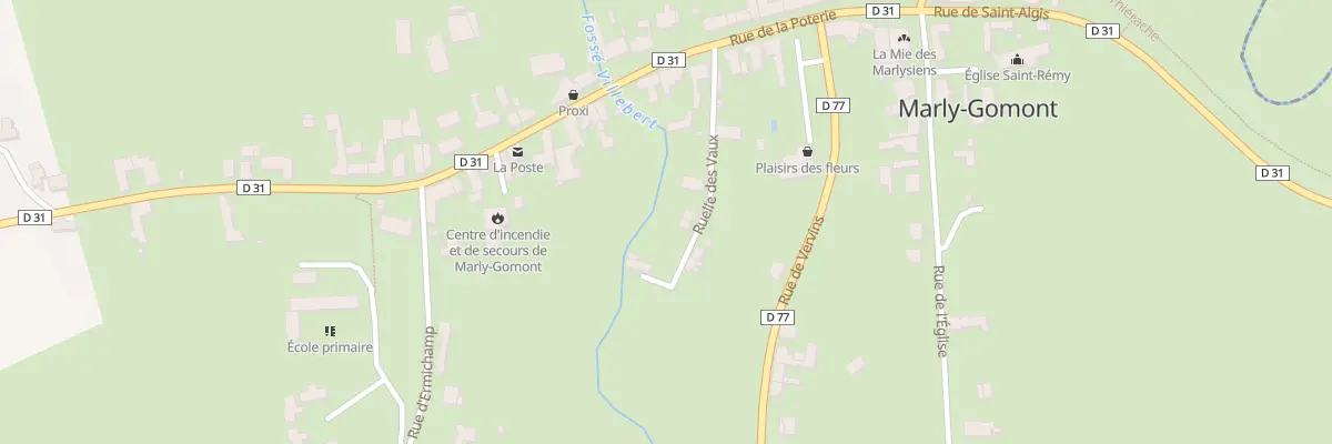 Plan du 4 Rle des Vaux à Marly-Gomont