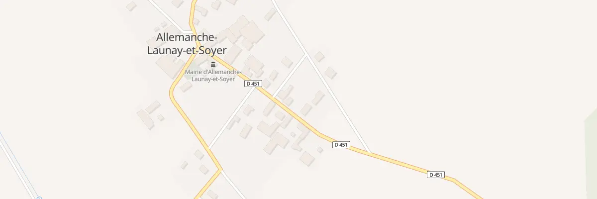 Plan du 2 Rue de la Fosse Argentier à Allemanche-Launay-et-Soyer