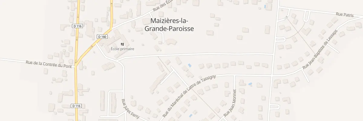 Plan du 5 Pl Leopoldine Deschamps à Maizières-la-Grande-Paroisse