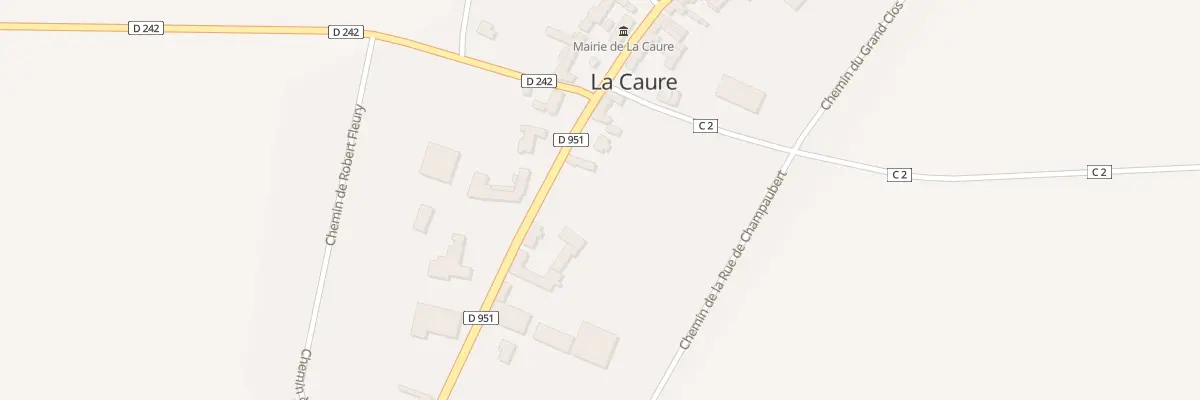 Plan du 27 Rue Principale à La Caure