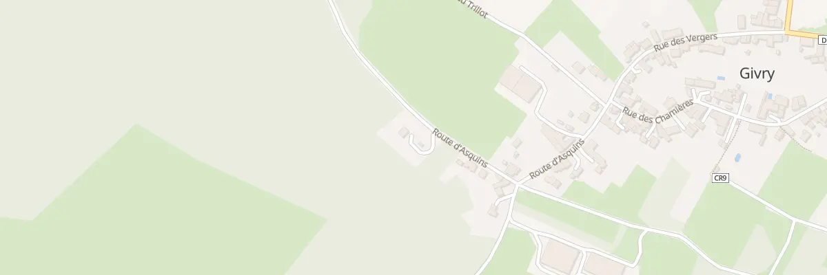 Plan du 25 Rte d’Asquins à Perceneige
