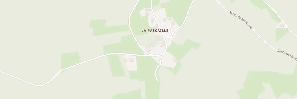 Plan du 5186 La Pascaille à Beurières