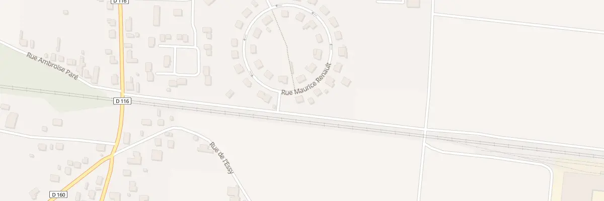 Plan du 16 Rue Maurice Renault à Maizières-la-Grande-Paroisse