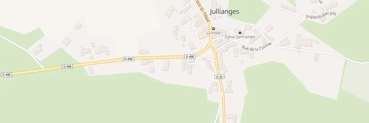 Plan du 127 Rte de Chamborne à Jullianges
