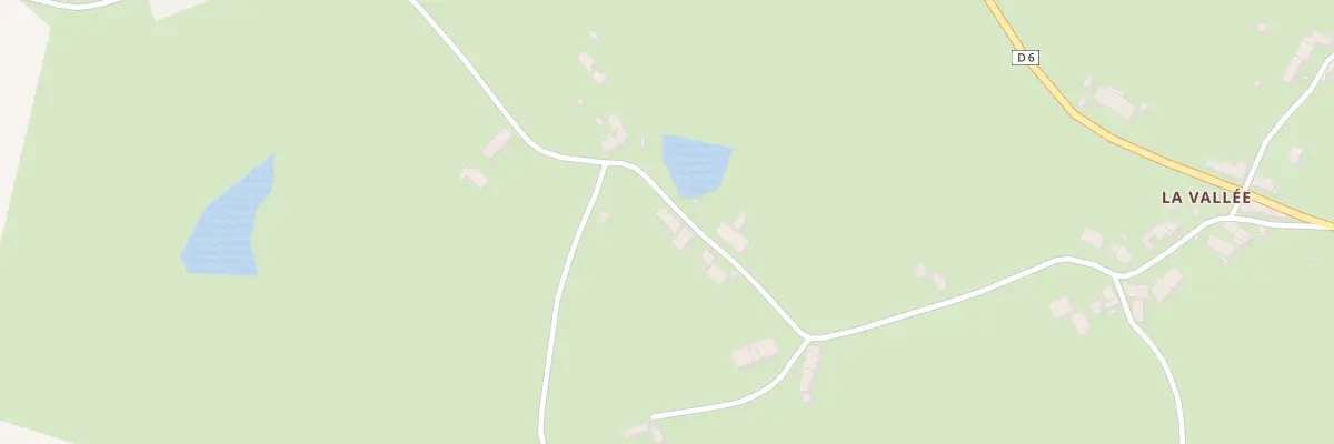 Plan du 211 La Vallee à Lormes