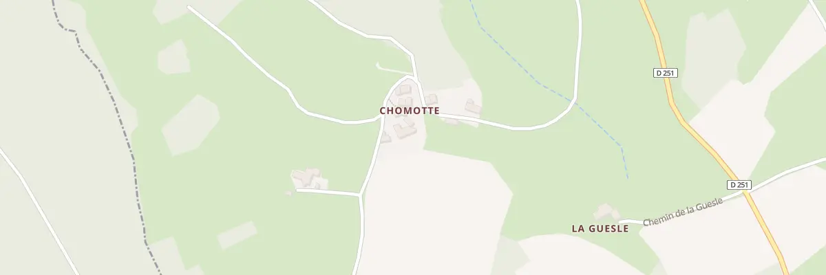Plan du 5153 Chomotte à Saint-Just