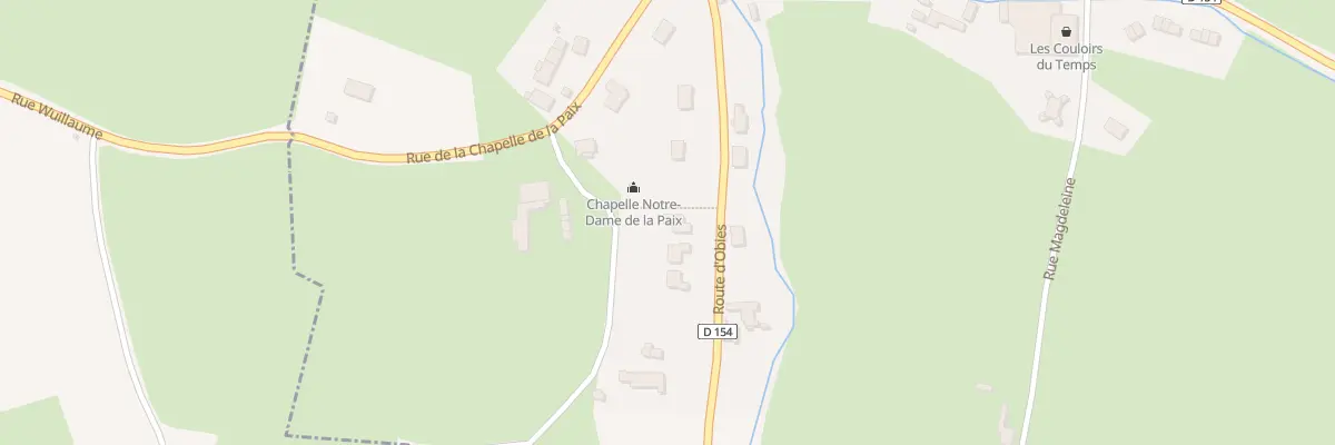 Plan du 210 Rte d’Obies à Mecquignies
