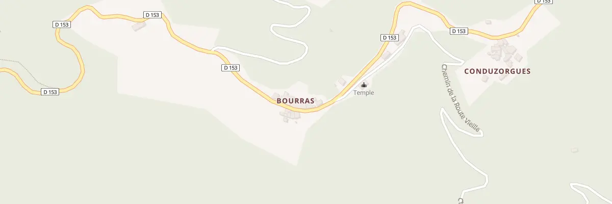 Plan du 6011 Bourras à Saint-Roman-de-Codières