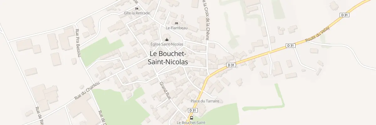 Plan du 5040 Le Bourg au Bouchet-Saint-Nicolas