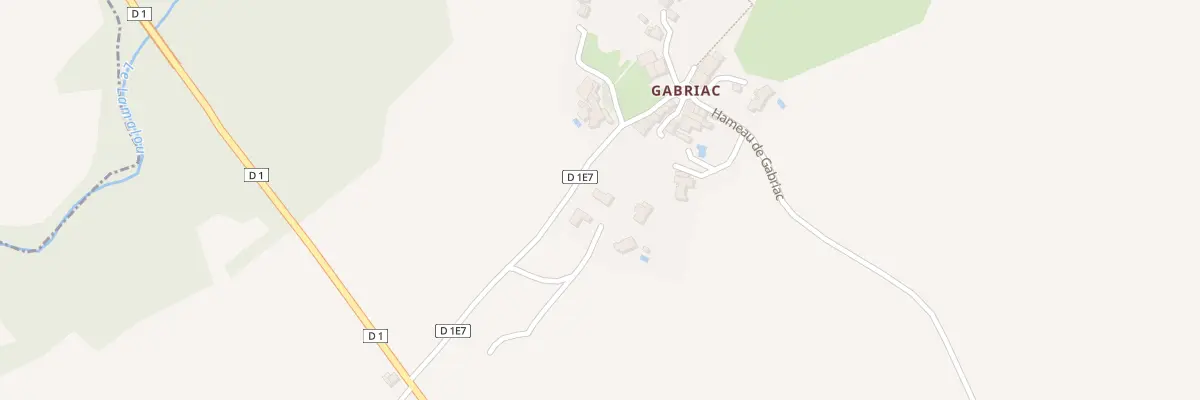 Plan du 5894F Hameau de Gabriac à Mas-de-Londres