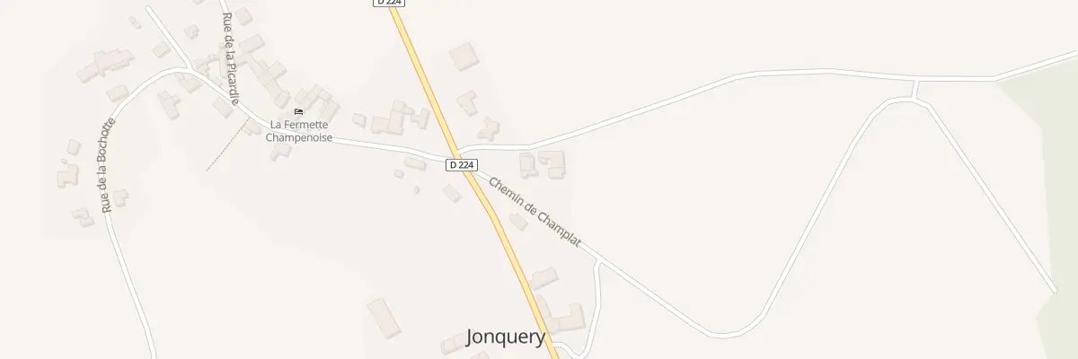 Plan du 2 Chem de Reims à Jonquery