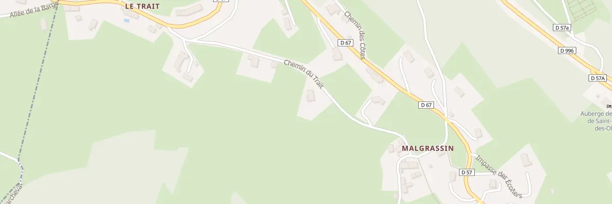 Plan du 5287 Le Trait à Saint-Martin-des-Olmes