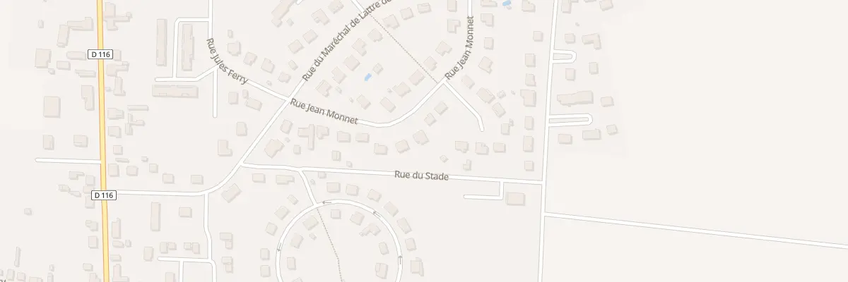 Plan du 14 Rue Jean Monnet à Maizières-la-Grande-Paroisse