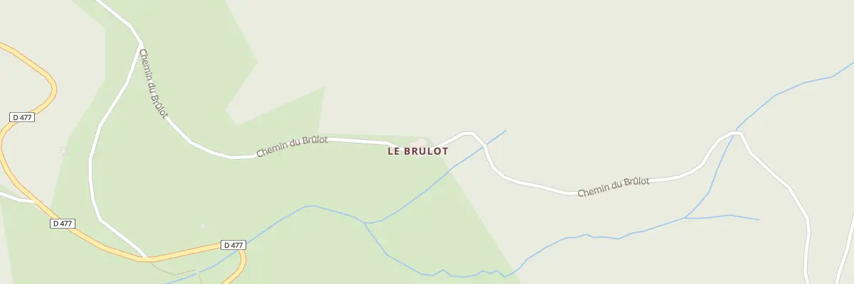 Plan du 40 Che du Brûlot à Saint-Nicolas-des-Biefs
