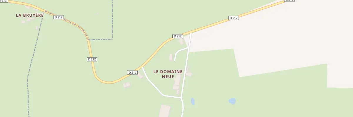 Plan du 4 Che du Domaine Neuf à Lenax