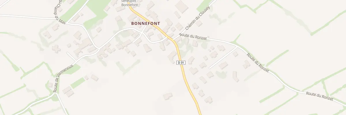 Plan du 5079 Bonnefont à Séneujols
