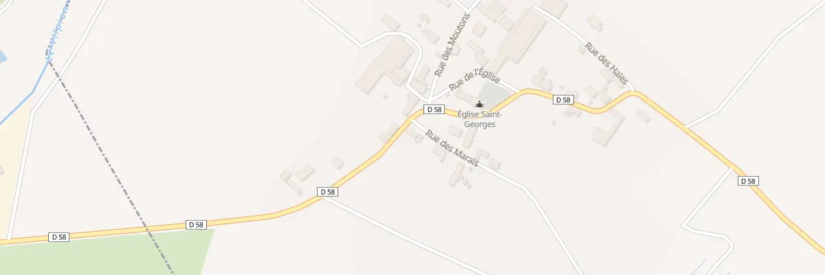 Plan du 2 Rue des Marais à Montigny-sous-Marle