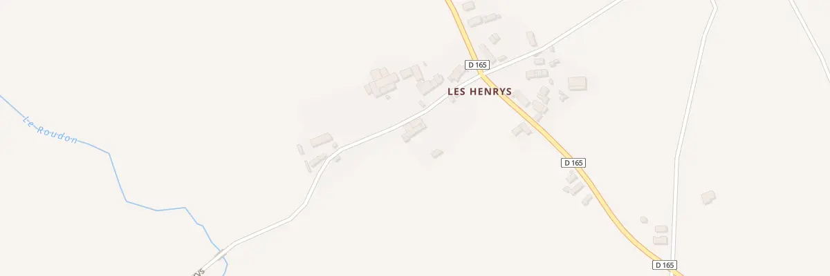 Plan du 5005 Les Henrys à Monétay-sur-Loire