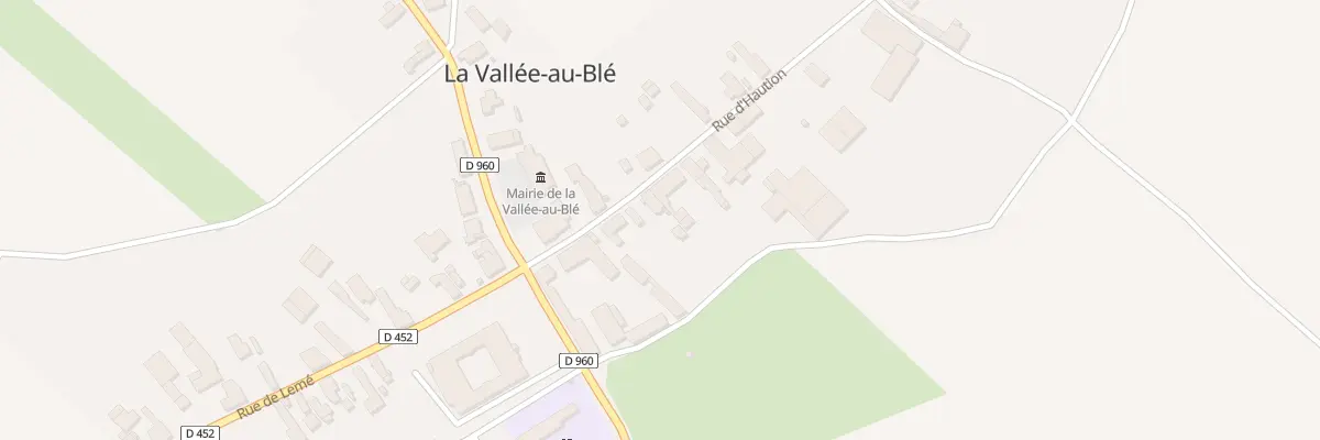 Plan du 6 Rue d’Haution à La Vallée-au-Blé