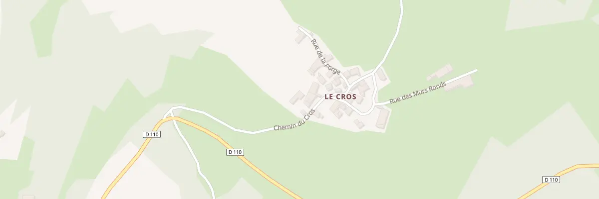 Plan du 18 Che du Cros à Saint-Jean-la-Vêtre