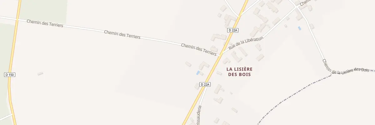 Plan du 1 Che des Terriers à Saint-Mards-en-Othe