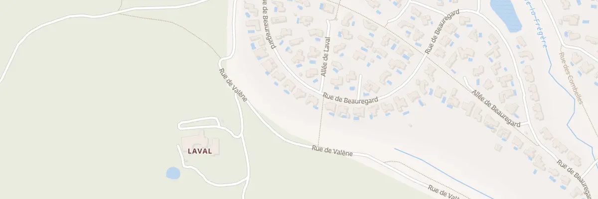 Plan du 917 Rue de Beauregard à Saint-Gély-du-Fesc