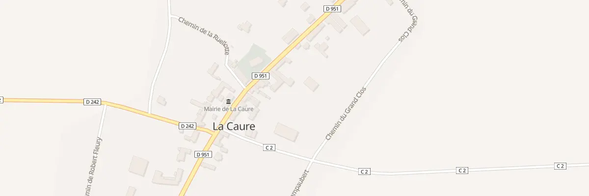 Plan du 11 Rue Principale à La Caure