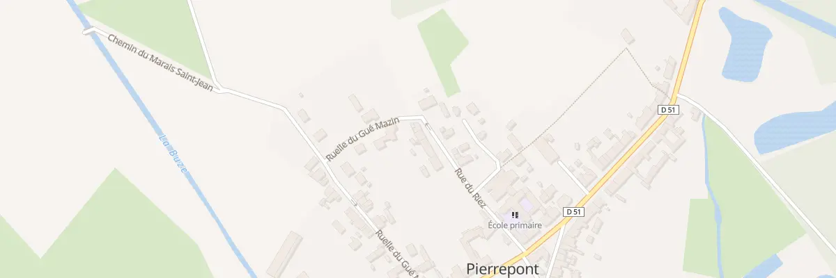 Plan du 9 Rue du Riez à Pierrepont