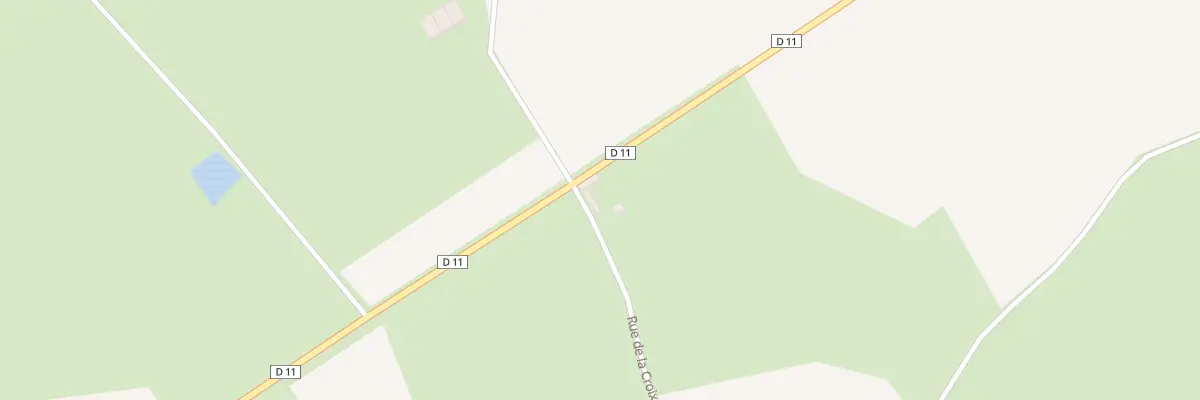 Plan du 11 Rue de la Croix Rouge au Baizil