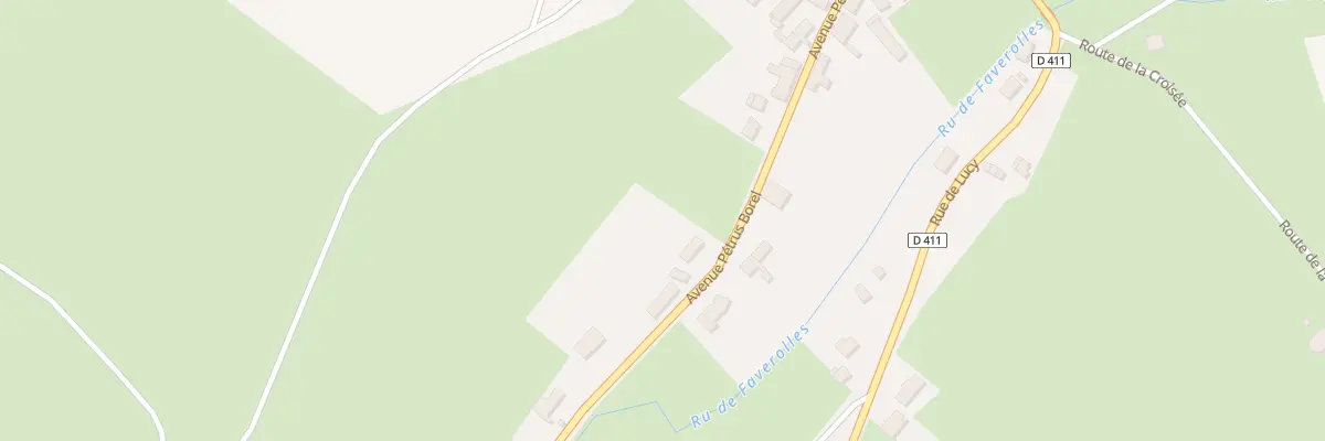 Plan du 19 Av Pétrus Borel au Baizil