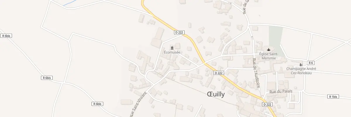 Plan du 5 Rue Cour des Maillets à Œuilly