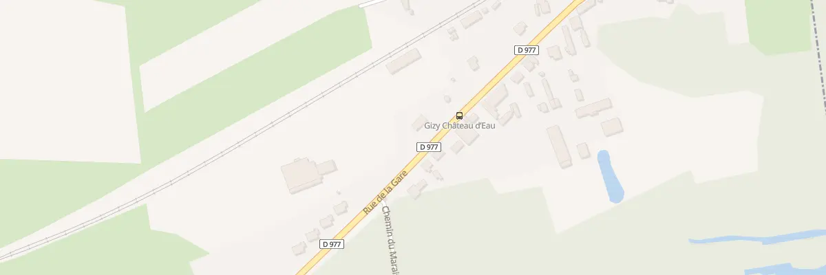 Plan du 15 Rue de la Gare à Gizy