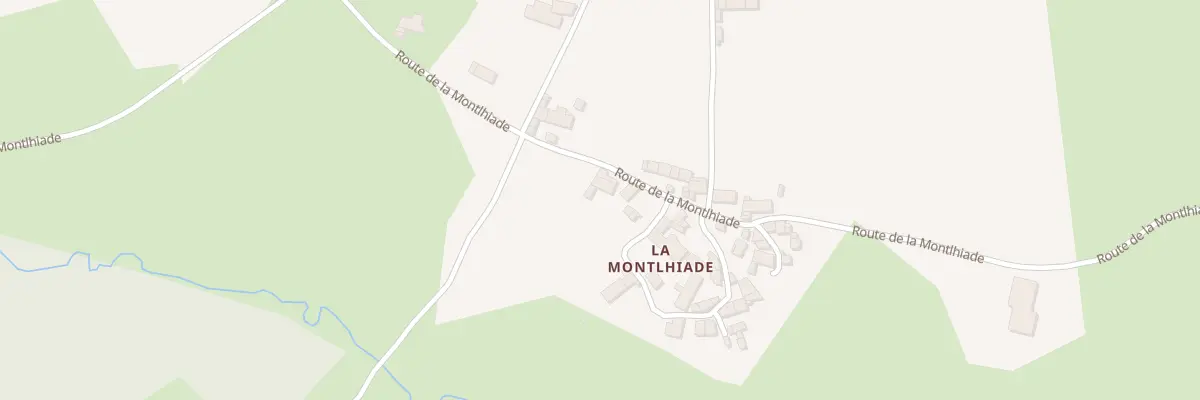Plan du 5287 La Montlhiade à Chomelix