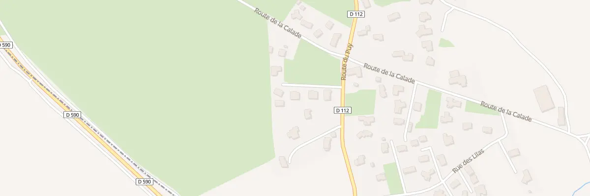 Plan du 5 Lot la Chaud à Saint-Vidal